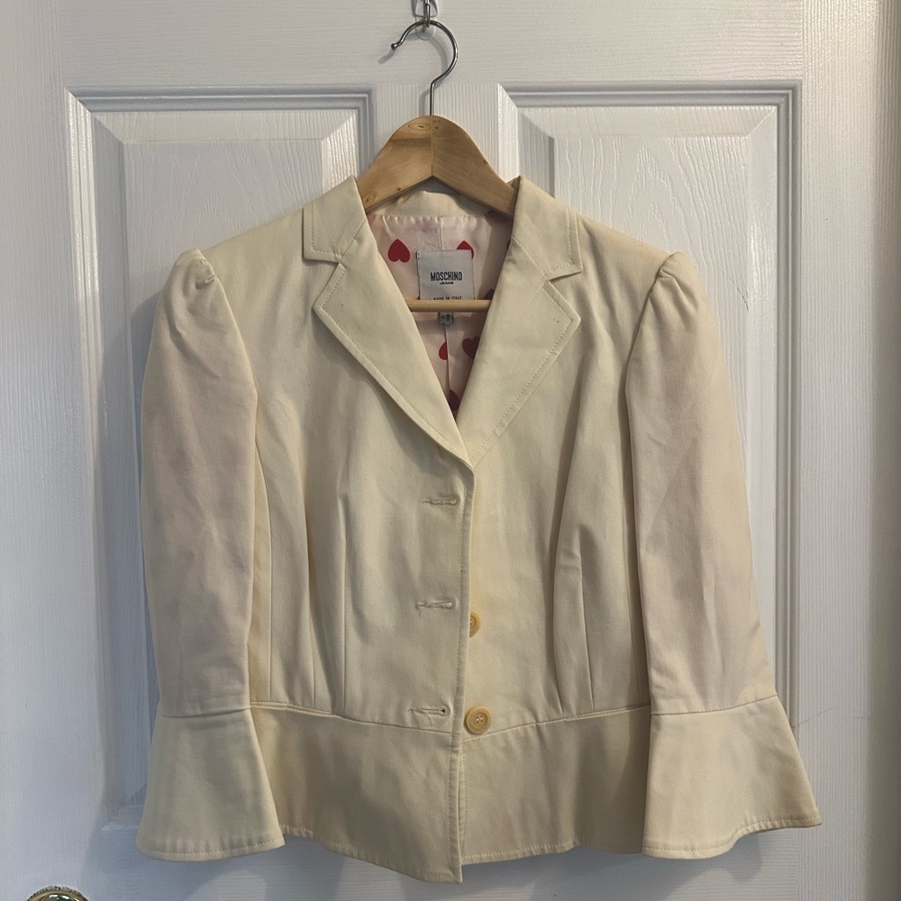 Cropped blazer